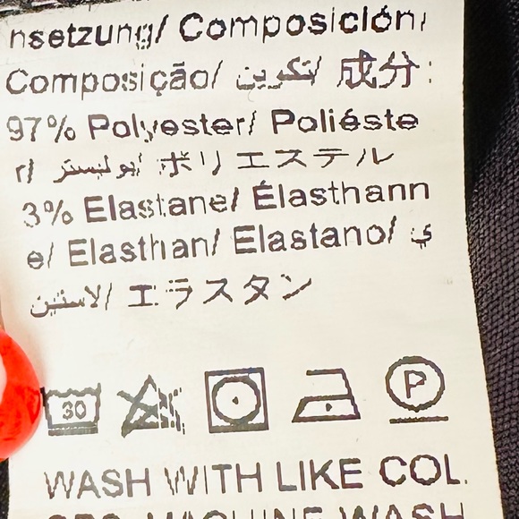 Shein Maite Perroni black satin solid front twist long sleeve blouse shirt - Picture 11 of 12